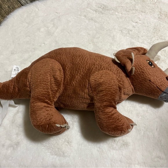 IKEA Other - IKEA Jattelik Triceratops Dinosaur Brown 19” Plush Animal. Stuffed toy